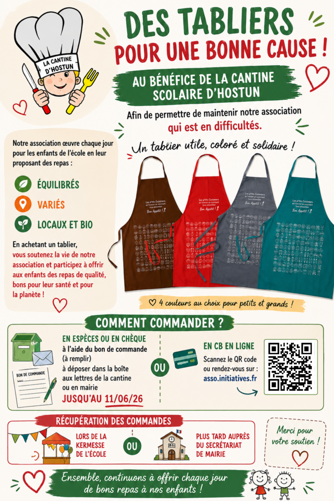 Soutien à la cantine - Hostun